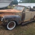 1940 Plymouth Convertible Project