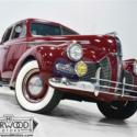1940 Pontiac DeLuxe Six  76815 Miles Parma Wine 4 Door Sedan 223 cubic inch inli
