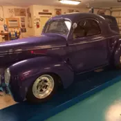 1940 Willys 440 Coupe 0 Miles Purple Coupe 392 HEMI V8 700-R4 Overdriv