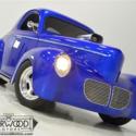1940 Willys Coupe  505 Miles Barb&#039;s Blue  414 cubic inch supercharged V8 3-speed