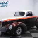 1940 Willys Coupe  97 Miles Silver Gray Metallic Coupe 350 V8 Crate 4 Speed Auto