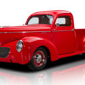 1940 Willys Pickup  3133 Miles Guards Red Pickup Truck 350 V8 3 Speed Automatic