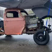 1940 willys pickup gasser hot rod