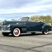1941 Cadillac Series 62 Convertible Coupe  21519 Miles Blue Metallic