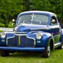 1941 Chevrolet Coupe 6 Cyl Manual Blue Master Deluxe Business Coupe 2D 2 Door