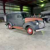 1941 Chevrolet Panel Wagon Black