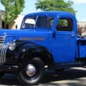 1941 Chevrolet Pick Up  3500 Miles Blue Truck 218 CID  3 Speed Manual
