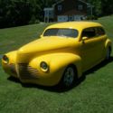 1941 Chevy 2 Door Sedan Coupe Street Rod Hot Rod Custom Car Yellow