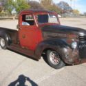 1941 Chevy pickup SBC automatic S10 chassis ratrod rat rod