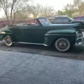 1941 DeSoto Custom Convertible Green