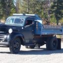 1941 Dodge Truck with Dumpbox, not restored, driver