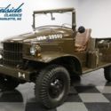 1941 Dodge WC3 1/2 Ton 4x4 78 Miles Green Pickup Truck 6 Cylinder Flathead 4 Spe