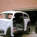 1941 Ford 2 door sedan rolling chassis