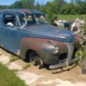 1941 ford 2 door sudan on a chevrolet S 10 frame project car