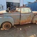 1941 FORD CONVERTIBLE  40 YEARS OF SLEEP BARD FIND PARTS CAR OR RESTORE