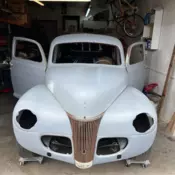 1941 Ford Coupe Sedan Grey