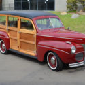 1941 Ford Station Wagon, Woody Deluxe, Older Restoration, Low Mileage, Rust Free