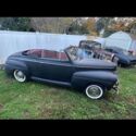 1941 Ford Super Deluxe Convertible Black RWD Manual