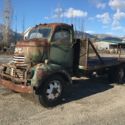 1941 GMC 350 series COE flatbed truck cabover ratrod patina 1942 1946 1 1/2 ton