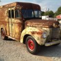 1941 international ih bread milk delivery food truck metro kb-3 rat rod patina