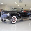 1941 Lincoln Continental Convertible 38430 Miles Black Convertible Coupe