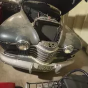 1941 Oldsmobile 4 door, everything is solid, ran when parked