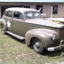 1941 Packard 4 Door Sedan - Suicide Doors Army Vehicle