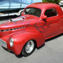1941 WILLY&#039;S GASSER, PRO STREET BLOWN 8:71 CHEVY, AUTO, A/C, 9&#034; FORD,  (video)