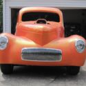 1941 Willys blown supercharged pro street gasser hot rod car SBC blower engine