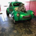 1941 Willys coupe, 392 Hemi, 671 Weiand Blower, 400 Turbo Trans.