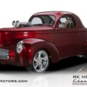 1941 Willys Coupe Burgundy Metallic Coupe 540 V8 3 Speed Automatic