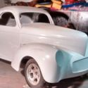 1941 Willys coupe gasser rat rod dragster hot rod