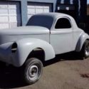 1941 WILLYS COUPE PROJECT GASSER ROLLER RAT HOT ROD SET UP FOR HEMI HAS HISTORY