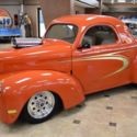 1941 Willys Coupe Supercharged V8 0 Orange  406CI 4 Speed