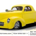 1941 Willys Coupe  Yellow Coupe 355 V8 4 Speed Automatic