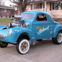 1941 Willys Gasser, Hot Rod, Street Rod, Pro-street,