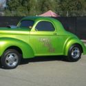 1941 Willys Gasser  Rod & Kulture Cover Car