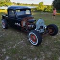 1942 Chevrolet Rat Rod Pickup Pickup Black RWD Automatic