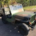 1942 Willys MB Military Jeep &#034;Hotchkiss&#034; - VIDEO RUNNING