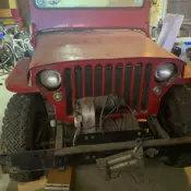 1942 Willys MB Red