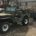 1944 Jeep Willy&#039;s 4 MB WWII Era Military Jeep With Matching Trailer