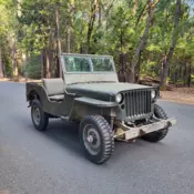 1944 Willys MB Convertible Green