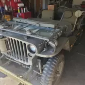 1944 Willys MB Green military
