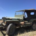 1944 Willys MB Jeep diesel motor 5 speed 2 wheel drive