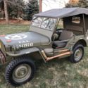 1945 Willys MB Military Jeep, Rebuilt Engine and Transmission