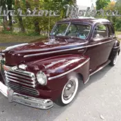 1946 Burgundy Monarch Rare Original Manual Flathead