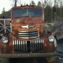 1946 Chevy Cabover COE hauler project