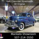 1946 chevy Stylemaster  76000 Miles blue   Manual