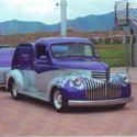 1946 Chevy Truck with Matching Teardrop Trailer