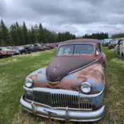 1946 Desoto Deluxe 2 Door Car